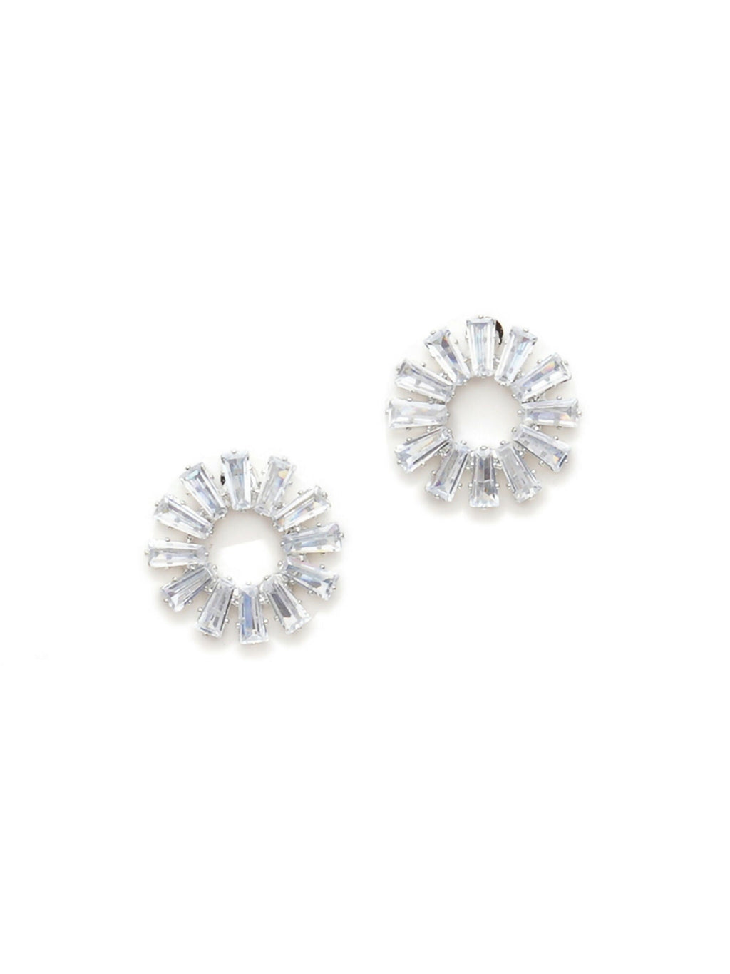 stone stud (white) - Ruby Raang