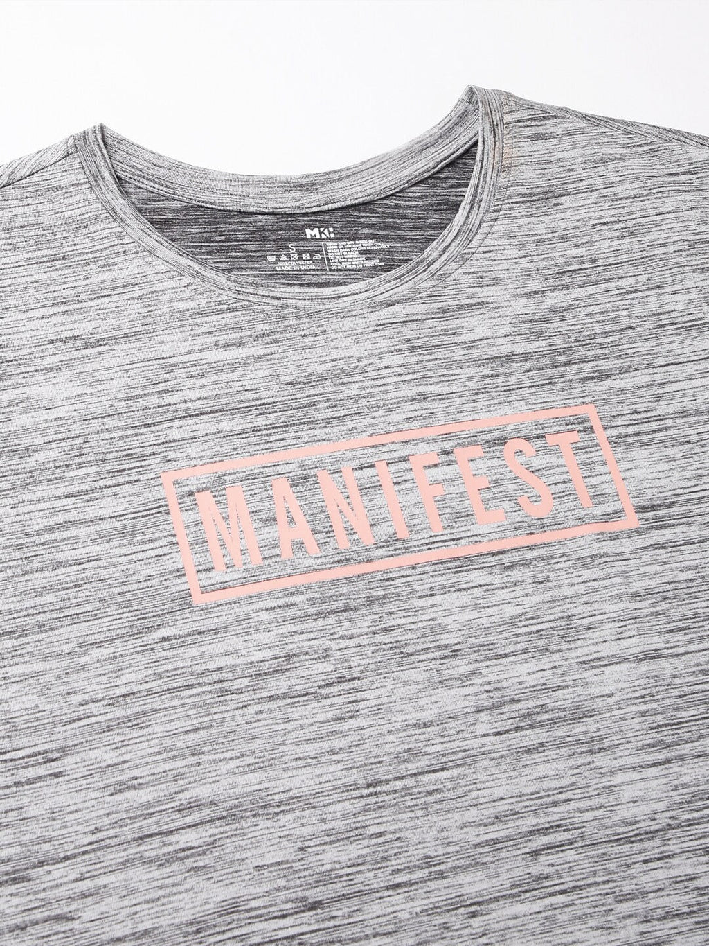 MKH Typography Printed Extended Sleeves Dri-FIT Relaxed Fit Sports T-shirt