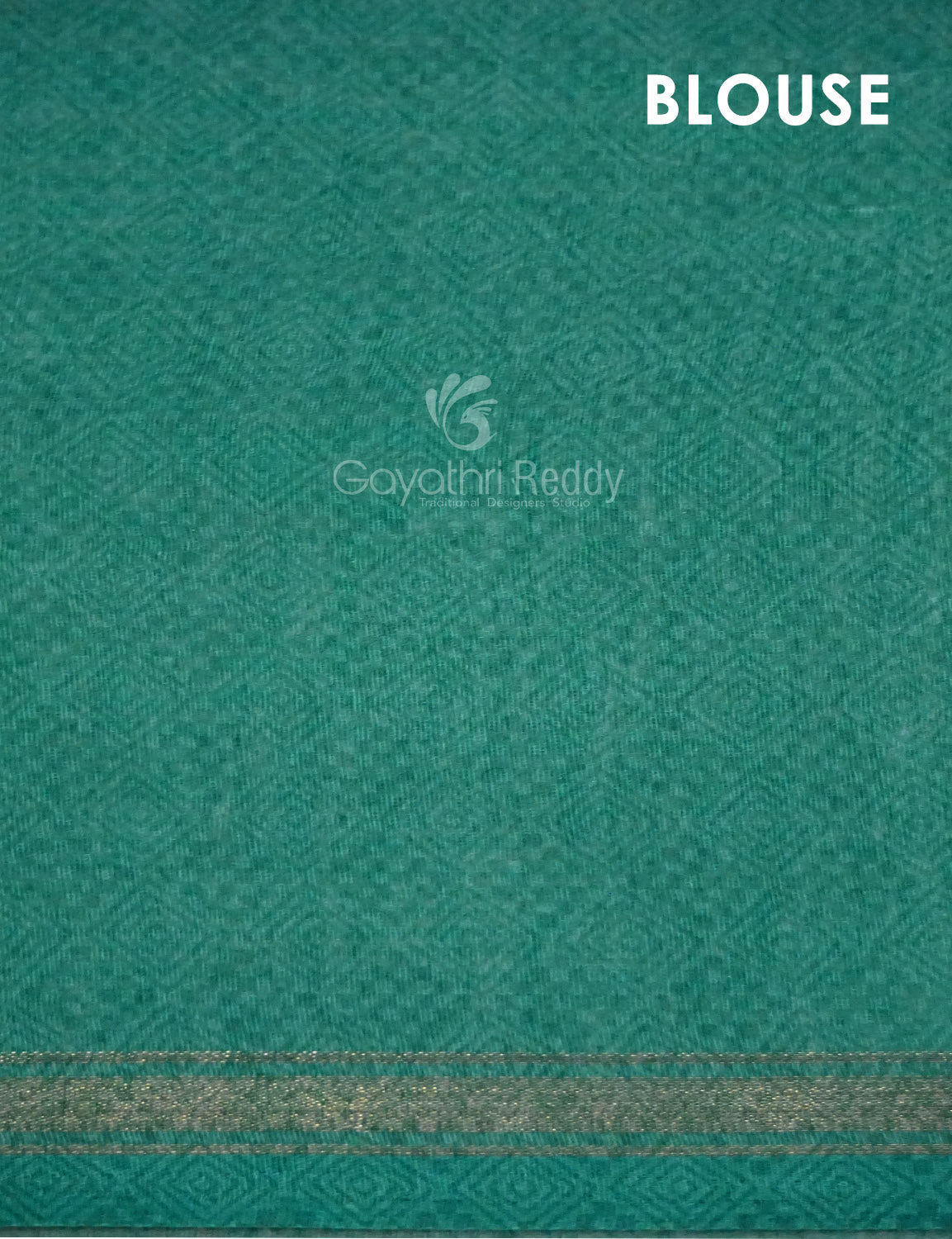 Combo of Off White and Rama Green Patan Patola Semi Chanderi Saree By Gayathri Reddy Designer Studio
