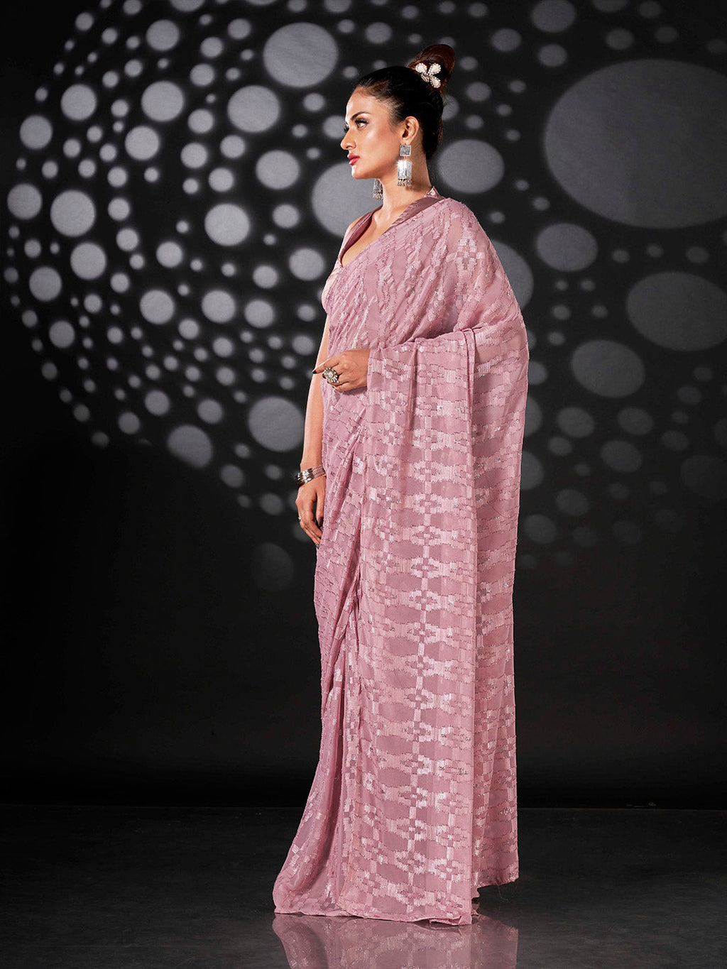 Tikhi Imli Embellished Saree