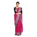 Exclusive Collection 100% Pure Cotton Pink Tant Saree With Hand Weaving Work