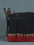 Kalanetha Black Colour Pure Narayanpet Cotton Saree By Gayathri Reddy Designer Studio