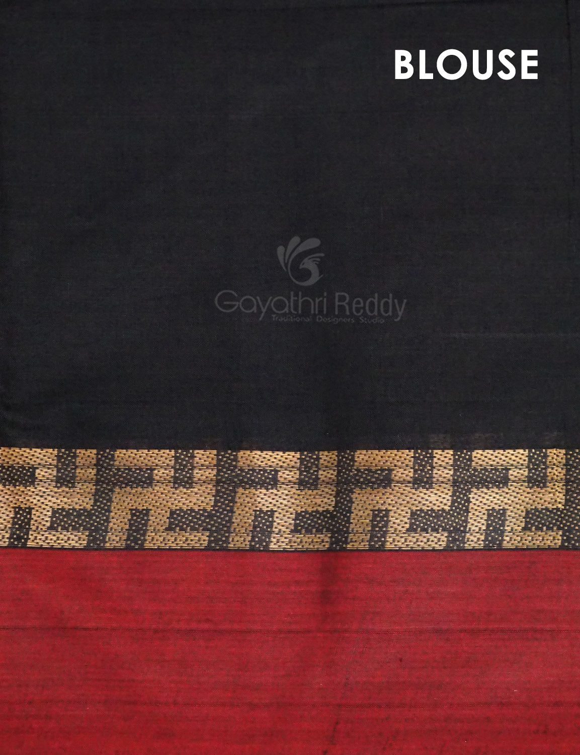 Kalanetha Black Colour Pure Narayanpet Cotton Saree By Gayathri Reddy Designer Studio