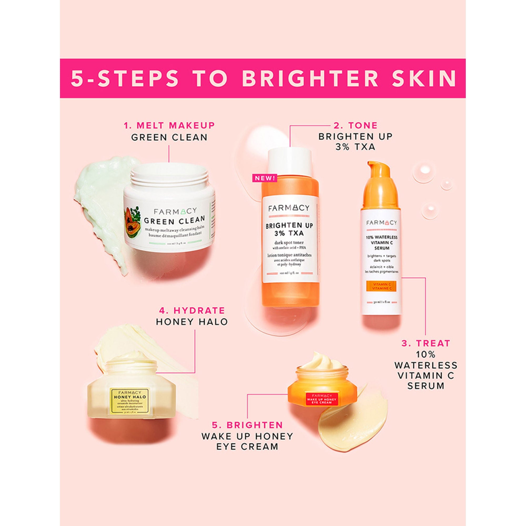 Farmacy Beauty Brighten Up 3% TXA Dark Spot Toner