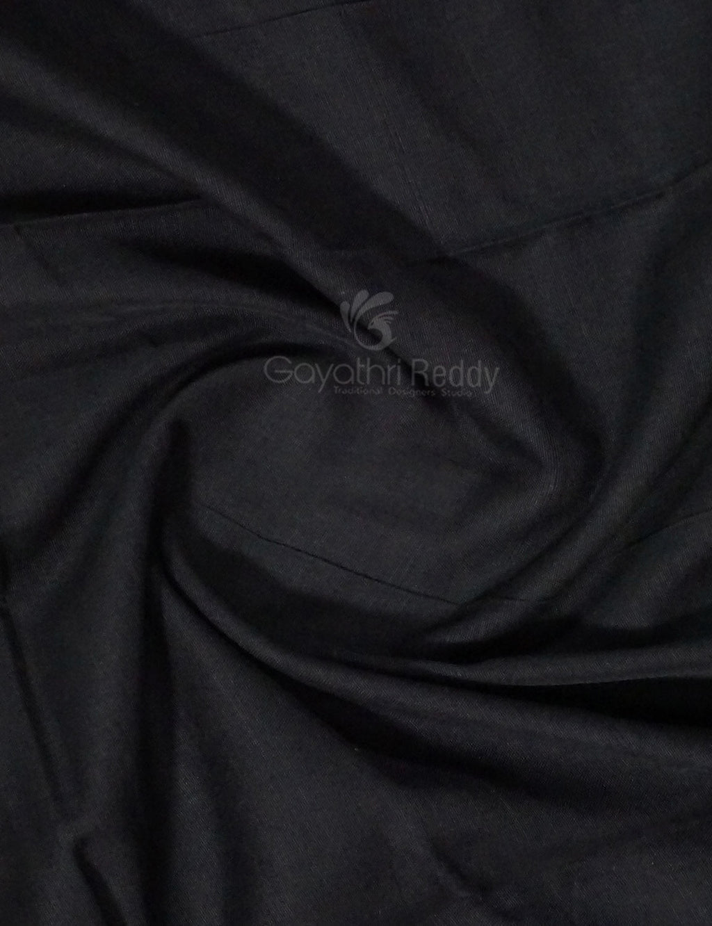 Kalanetha Black Colour Pure Narayanpet Cotton Saree By Gayathri Reddy Designer Studio