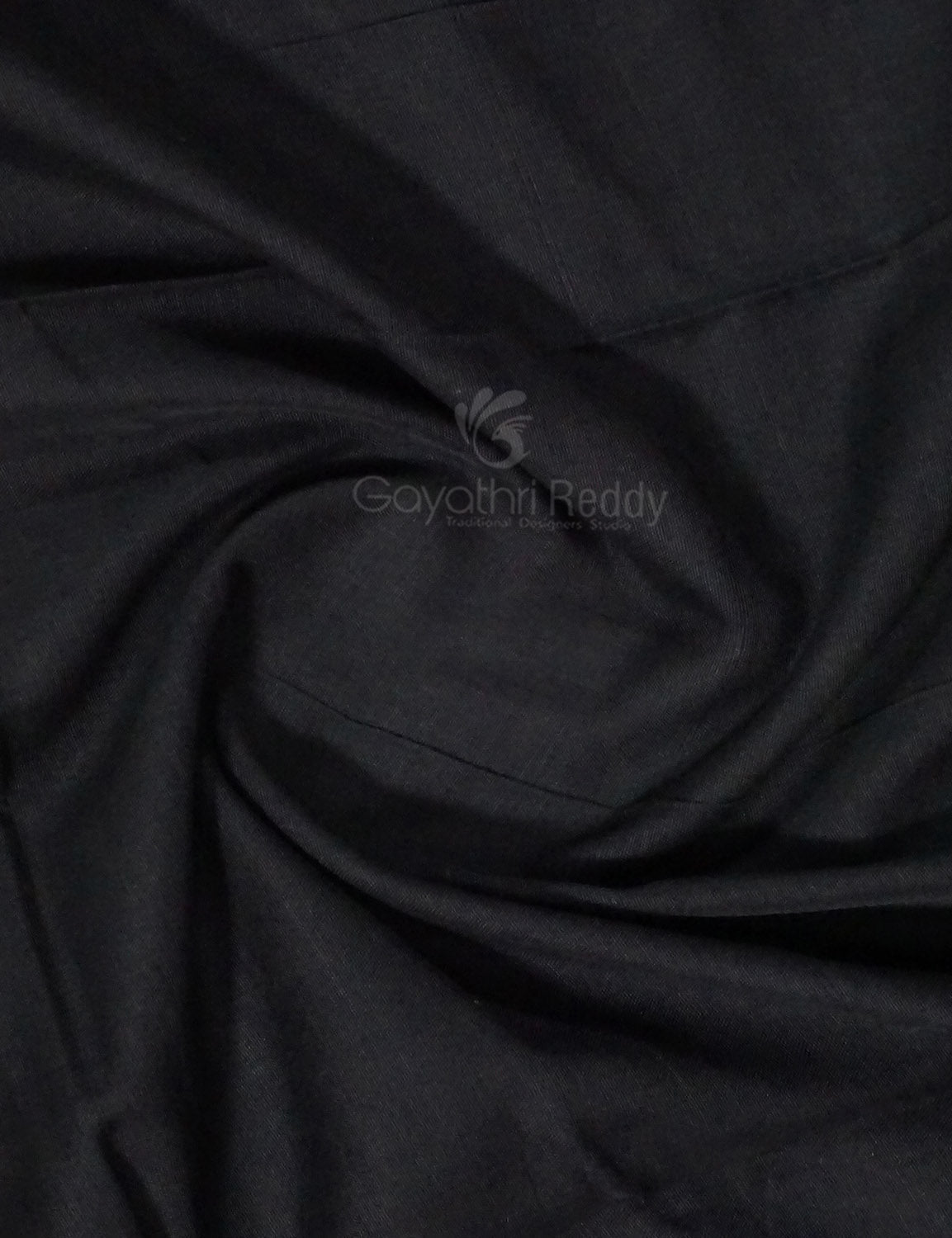 Kalanetha Black Colour Pure Narayanpet Cotton Saree By Gayathri Reddy Designer Studio