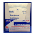 Dukal T-Drain I.V. Sponge Dressing, 4" x 4", Sterile (25 Count)