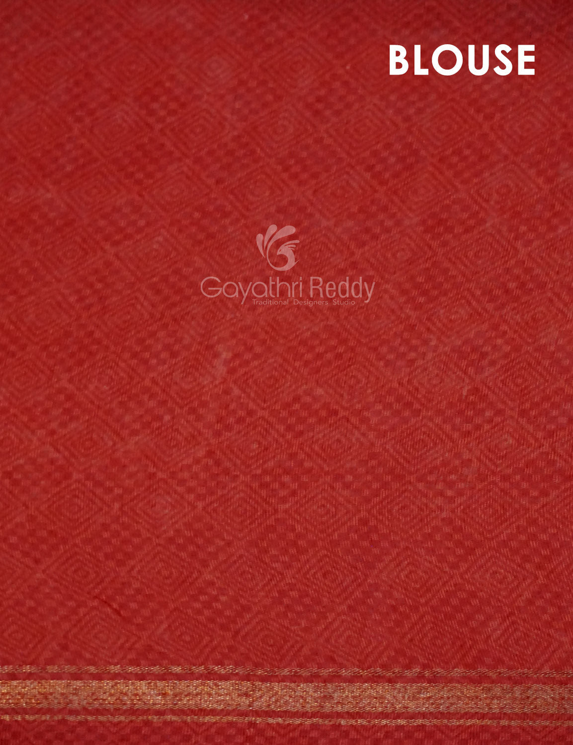 Combo of Off White and Red Patan Patola Semi Chanderi Saree By Gayathri Reddy Designer Studio