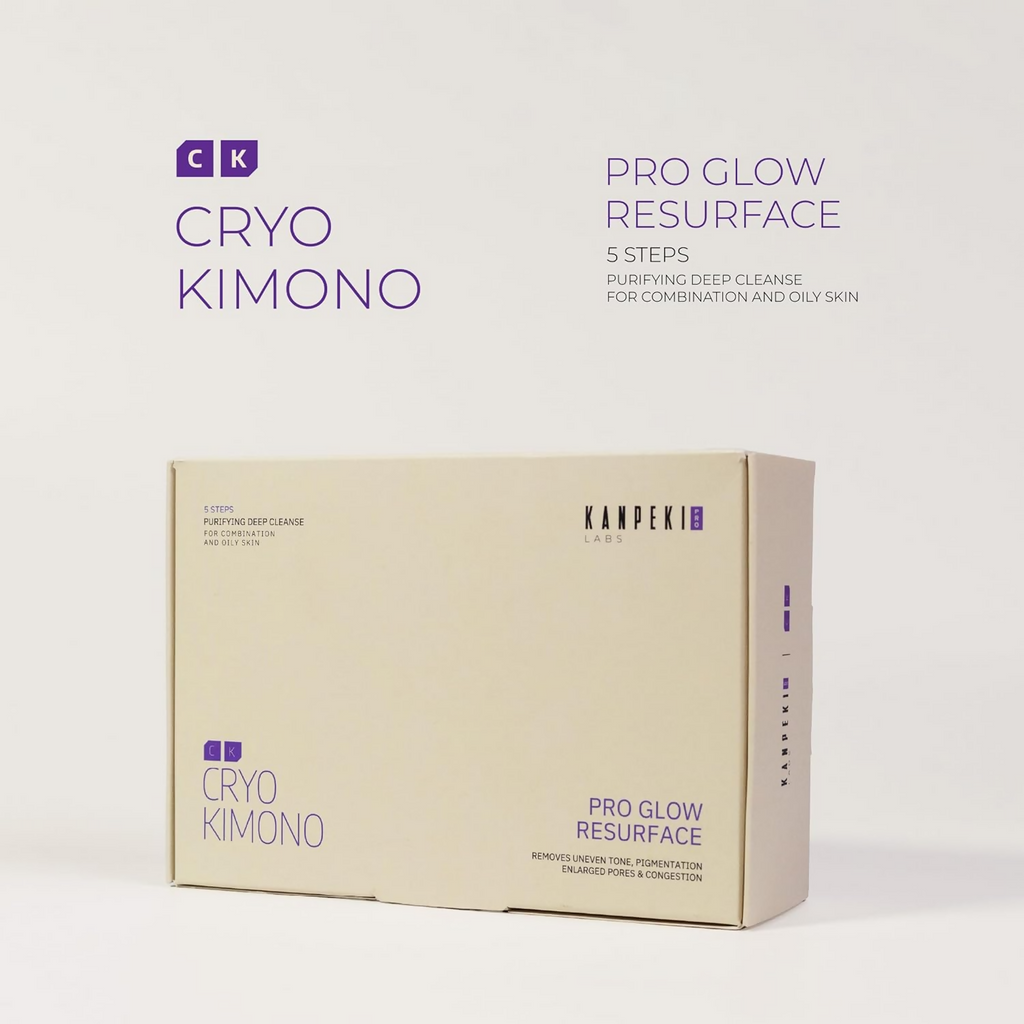Kanpeki Pro Glow Resurface - 5 Steps Facial Kit