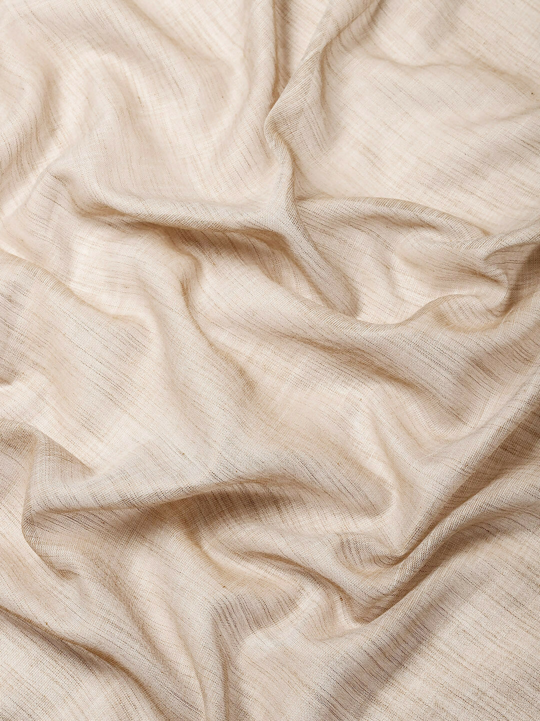 Shree Shyam Fashion Linen Beige Saree