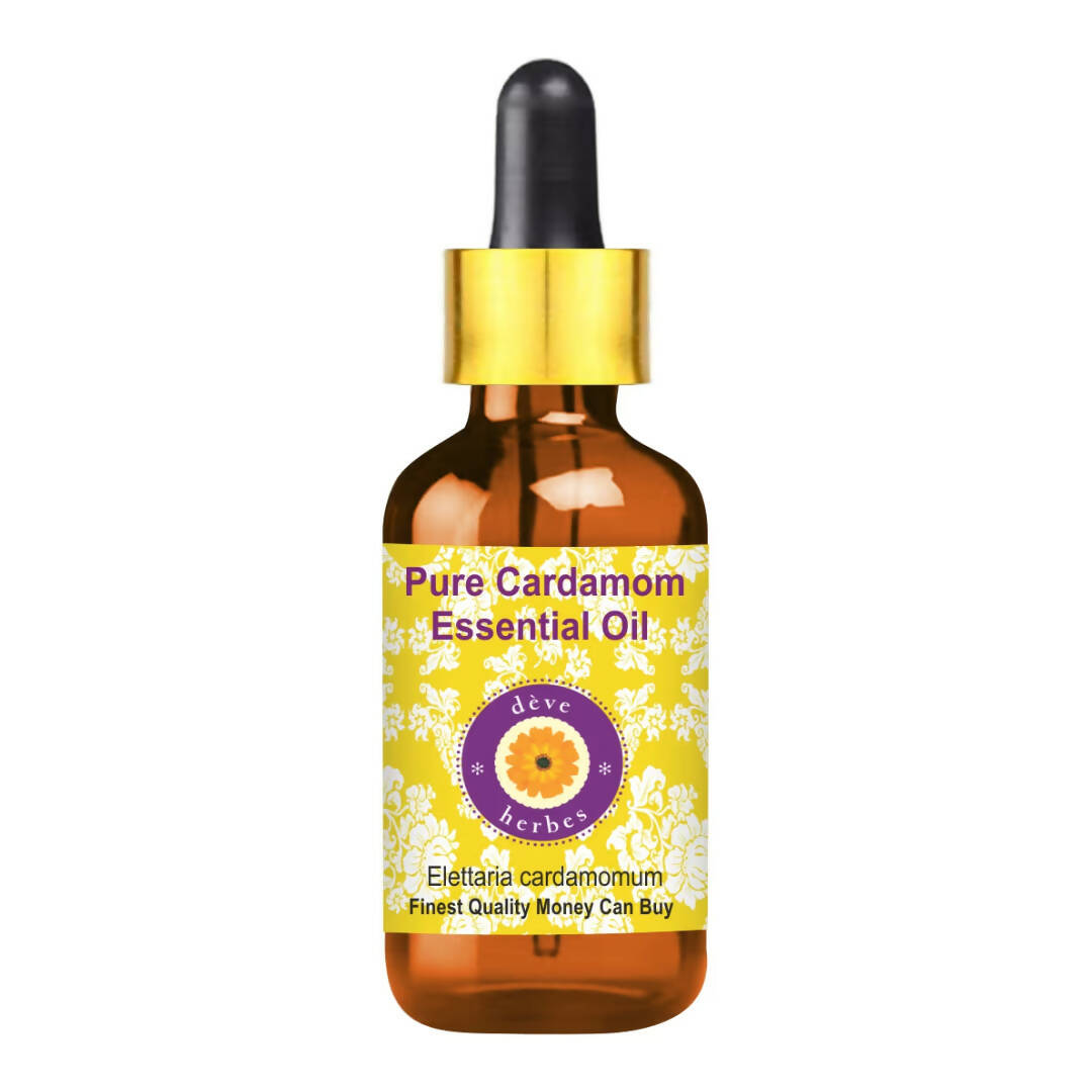 Deve Herbes Pure Cardamom Essential Oil