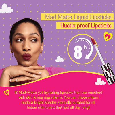 LoveChild By Masaba Gupta It Fits Transfer-proof Mauve Pink Liquid Lipstick