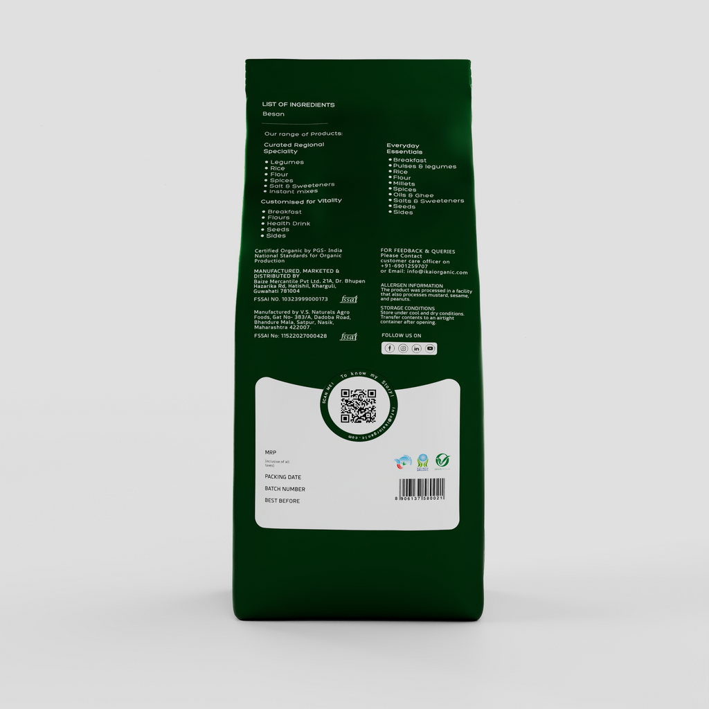 IKAI Organic Besan (Gram Flour)