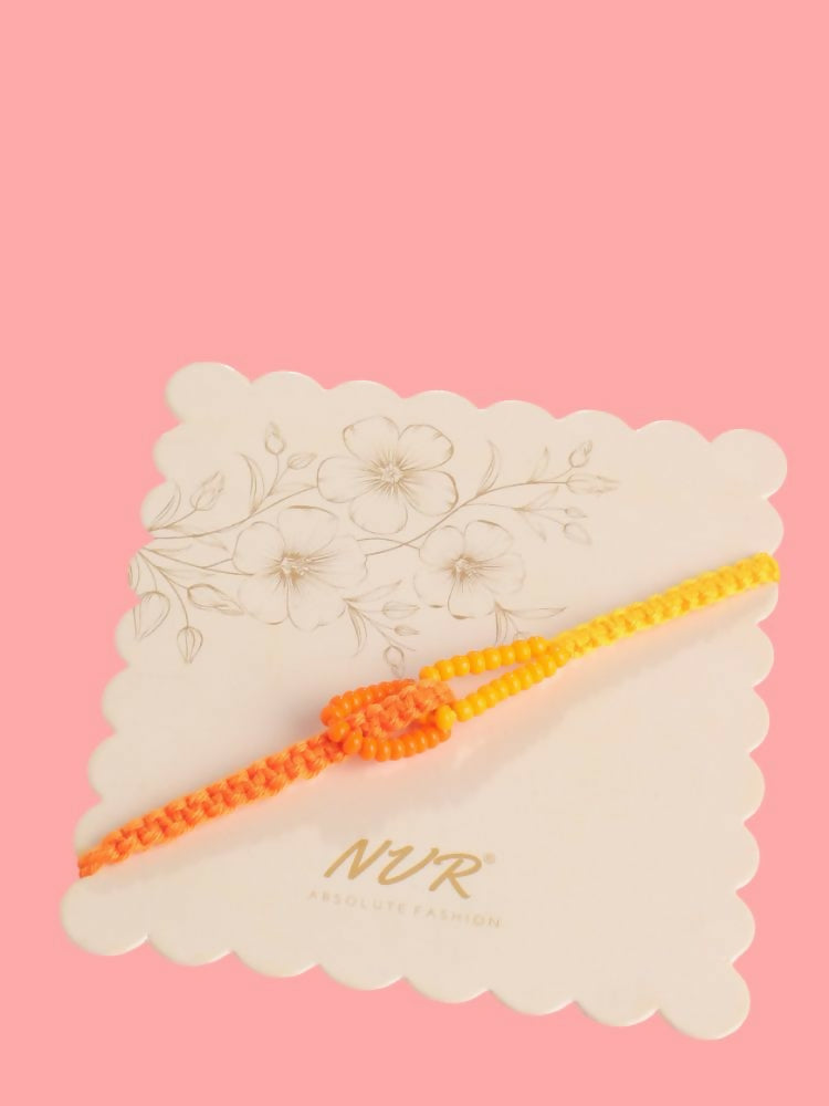 NVR Men's Multicolor Pearls Bracelet