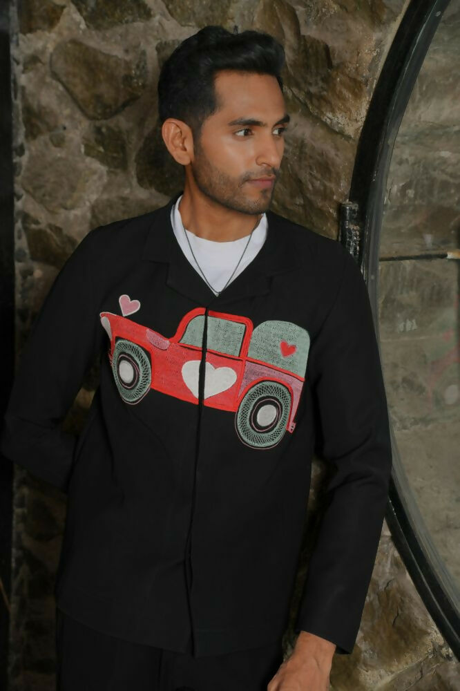 Cruise Black Shacket by Hilo Design