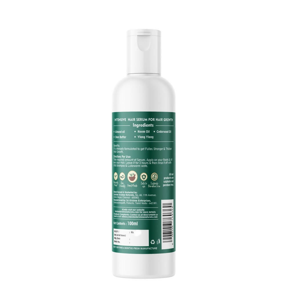 Lakshmi Krishna Naturals Intensive Hair Serum for Growth
