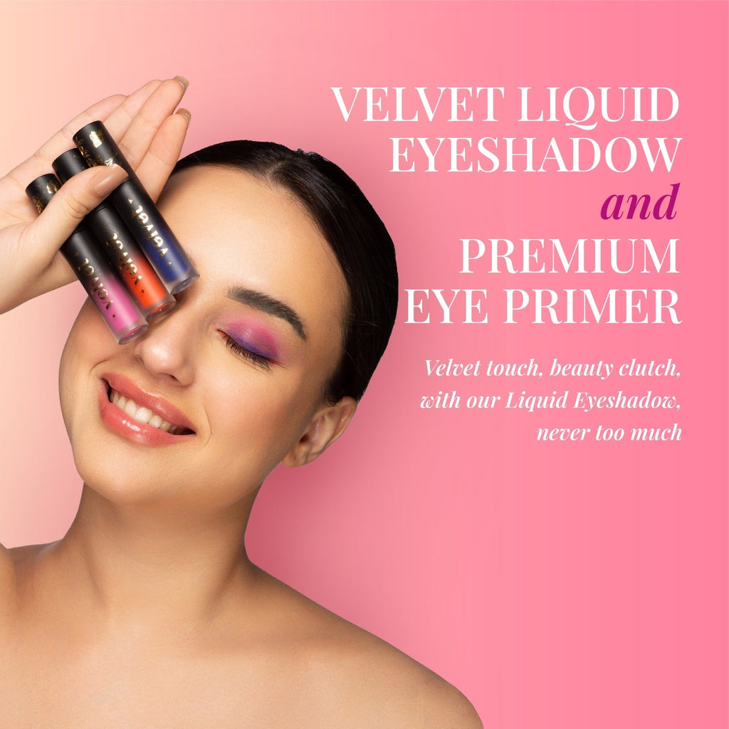 Aflairza Velvet Liquid Eyeshadow for Nourishing, Lightweight & Smudge-Free Wear