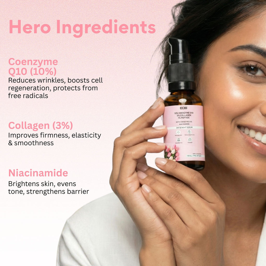 EOB Coenzyme Q10 Face Serum Day & Night Serum