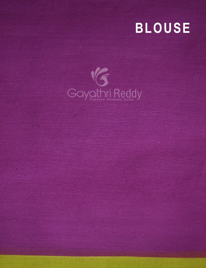 Block Print Apple Green Coloured Mulmul Cotton Saree By Gayathri Reddy Designer Studio