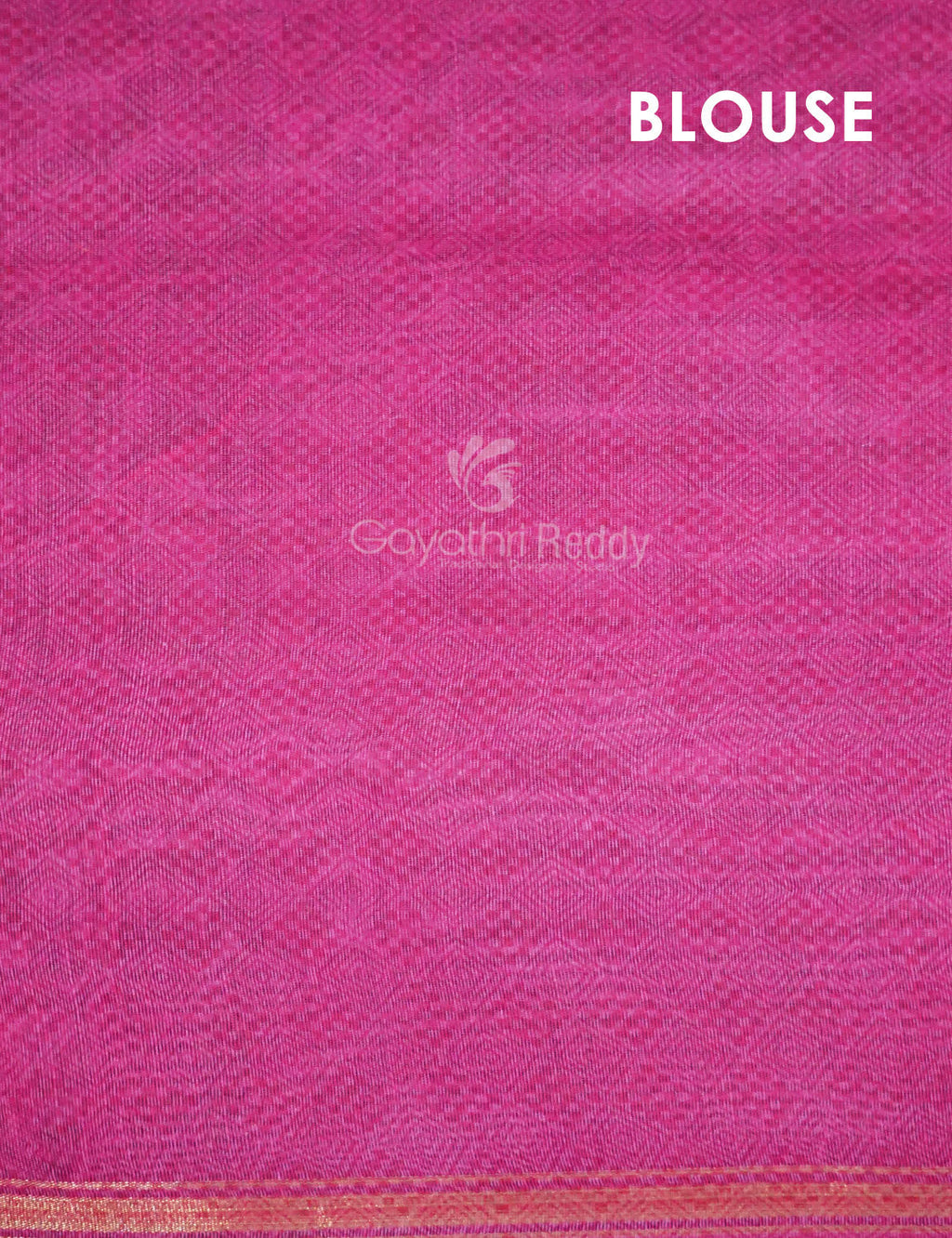 Shades of Cream And Pink Colour Blouse Patola Design Semi Chanderi Saree By Gayathri Reddy Designer Studio