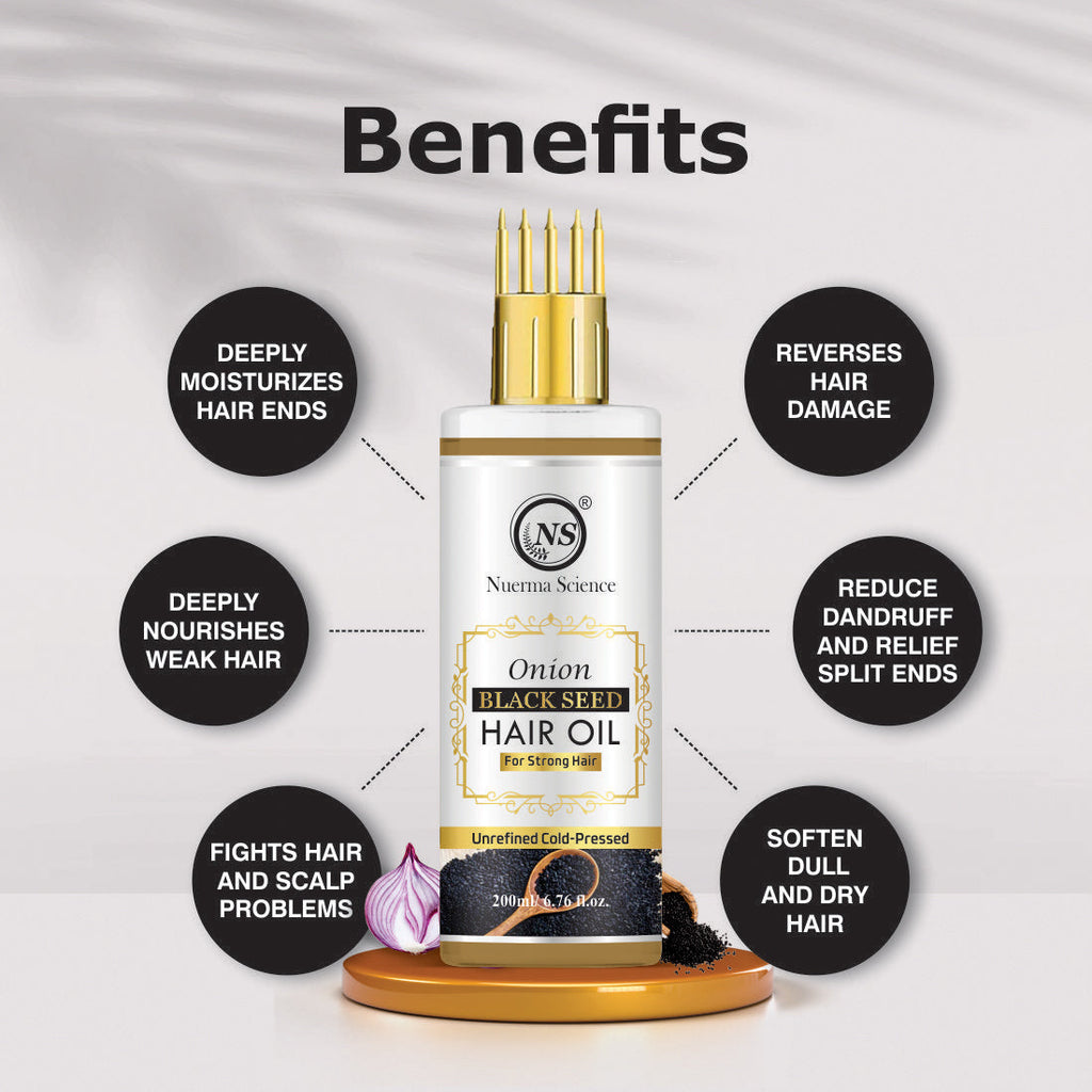 Nuerma Science Onion Black Seed Hair Oil