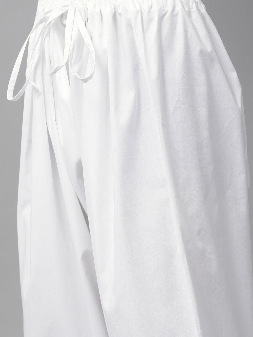 Fabmade White Pathani Suit
