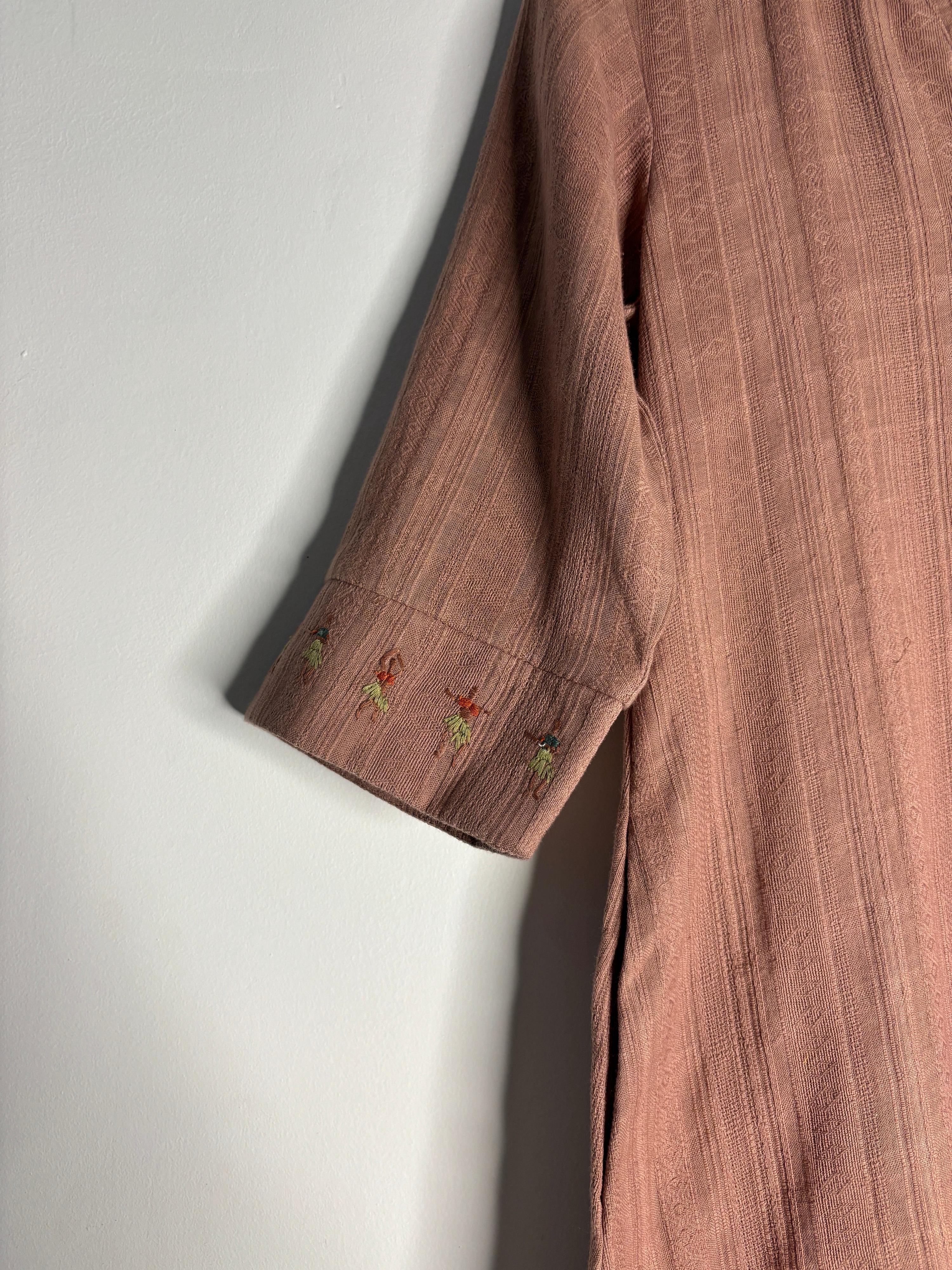 trueBrowns Blush Pink Gauza Co-ord Set