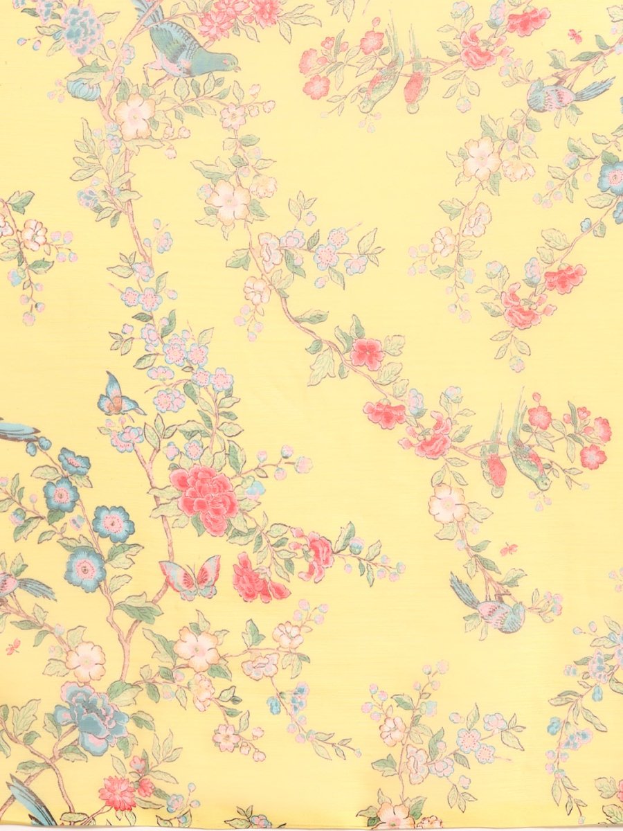 Ahalyaa Floral Poly Chiffon Saree