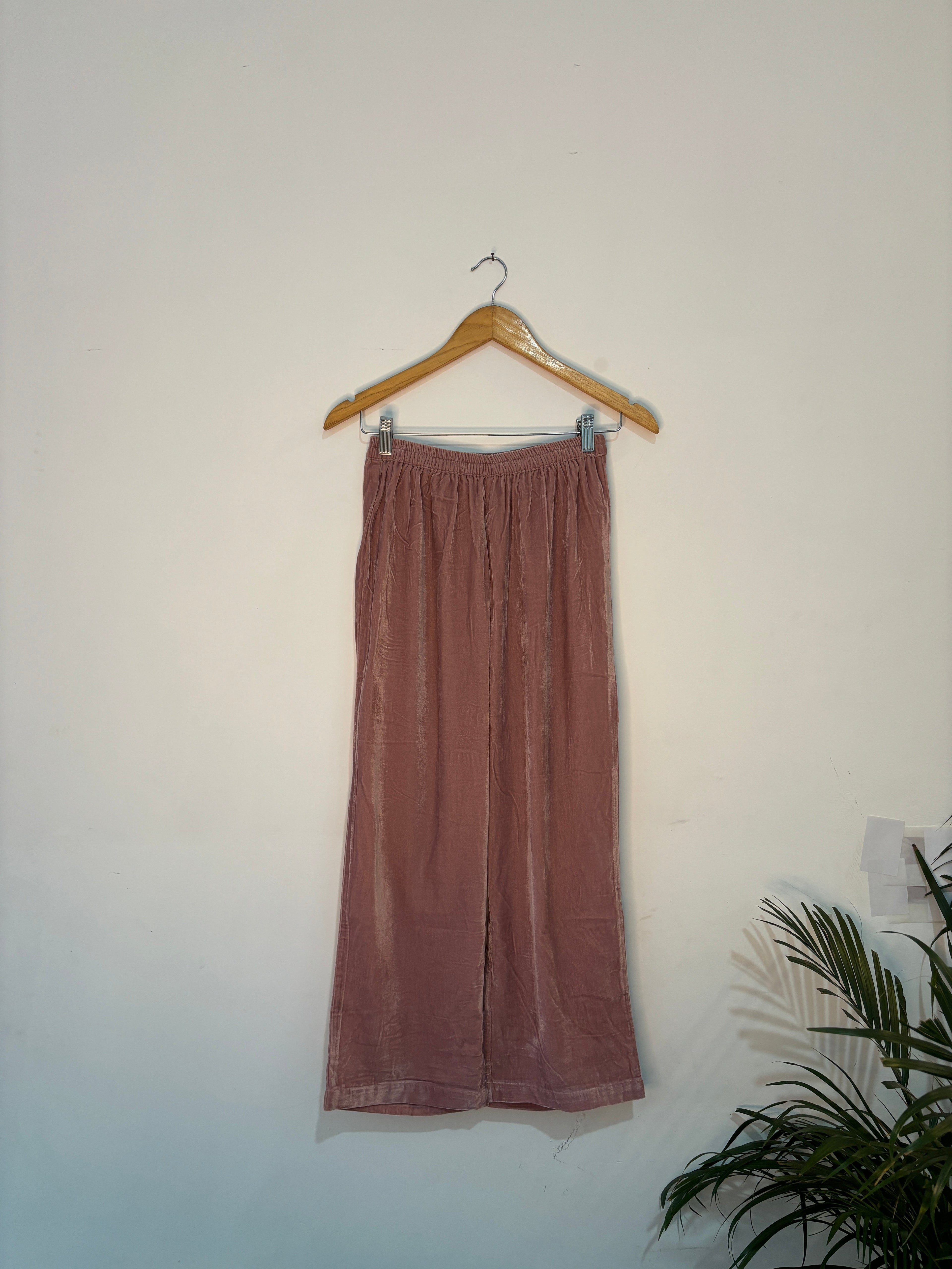 trueBrowns Orange Straight Kurta Set