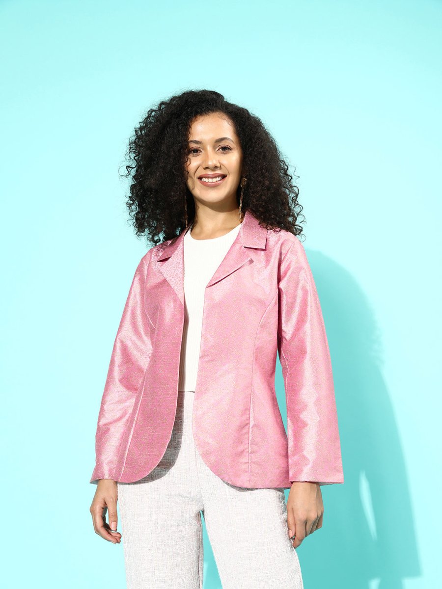 Ahalyaa Women Printed Blazer