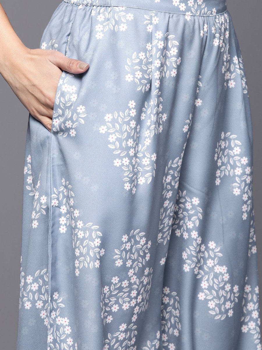 Ahalyaa Women Embroidered Floral Printed Co-ords