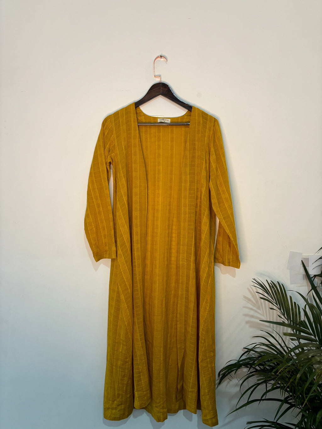 trueBrowns Mustard Jacket Top Pant Set