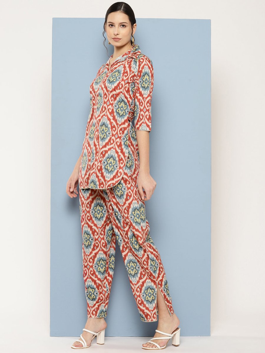 Ahalyaa Printed Ethnic Co-Ords