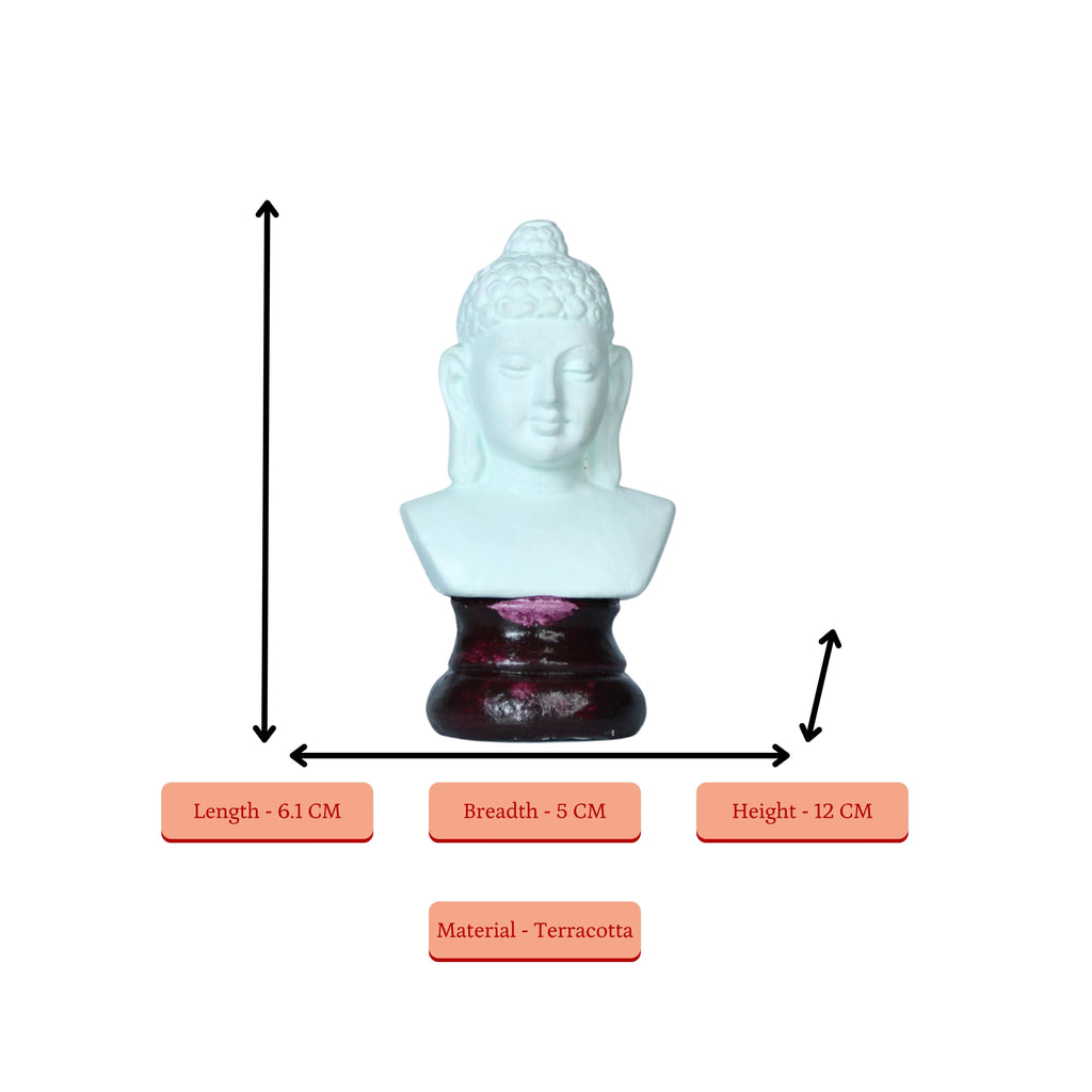 Sowpeace Terracotta Buddha's Serene Gaze