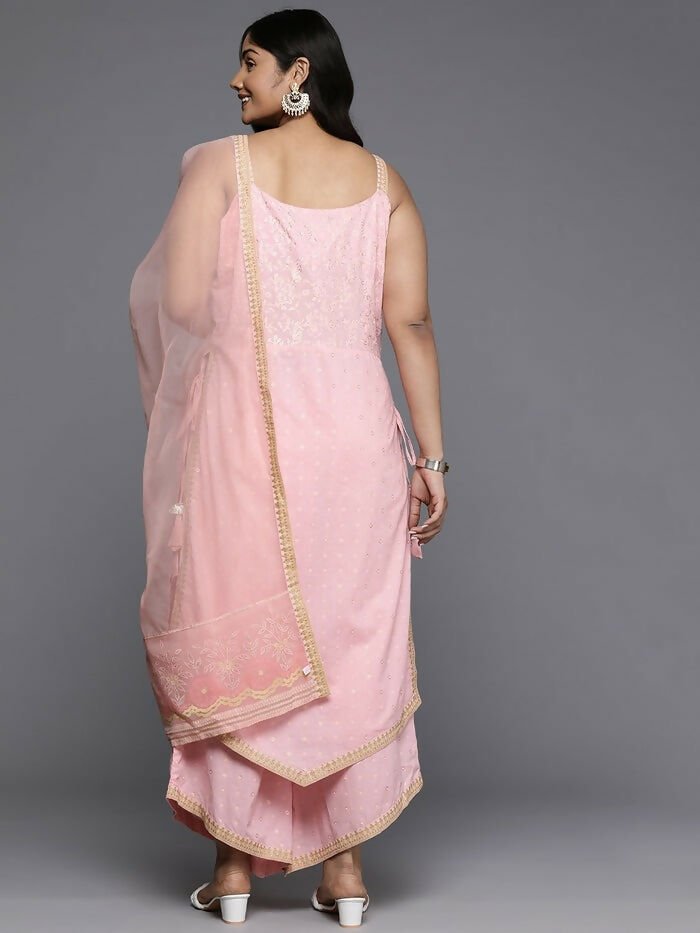 Ahalyaa Women's Traditional wear Kurta Set - Pink