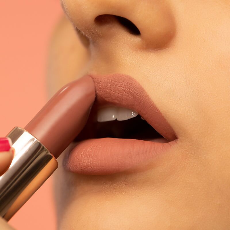 Kay Beauty By Katrina Kaif Matte Drama Long Stay Lipstick - Muse