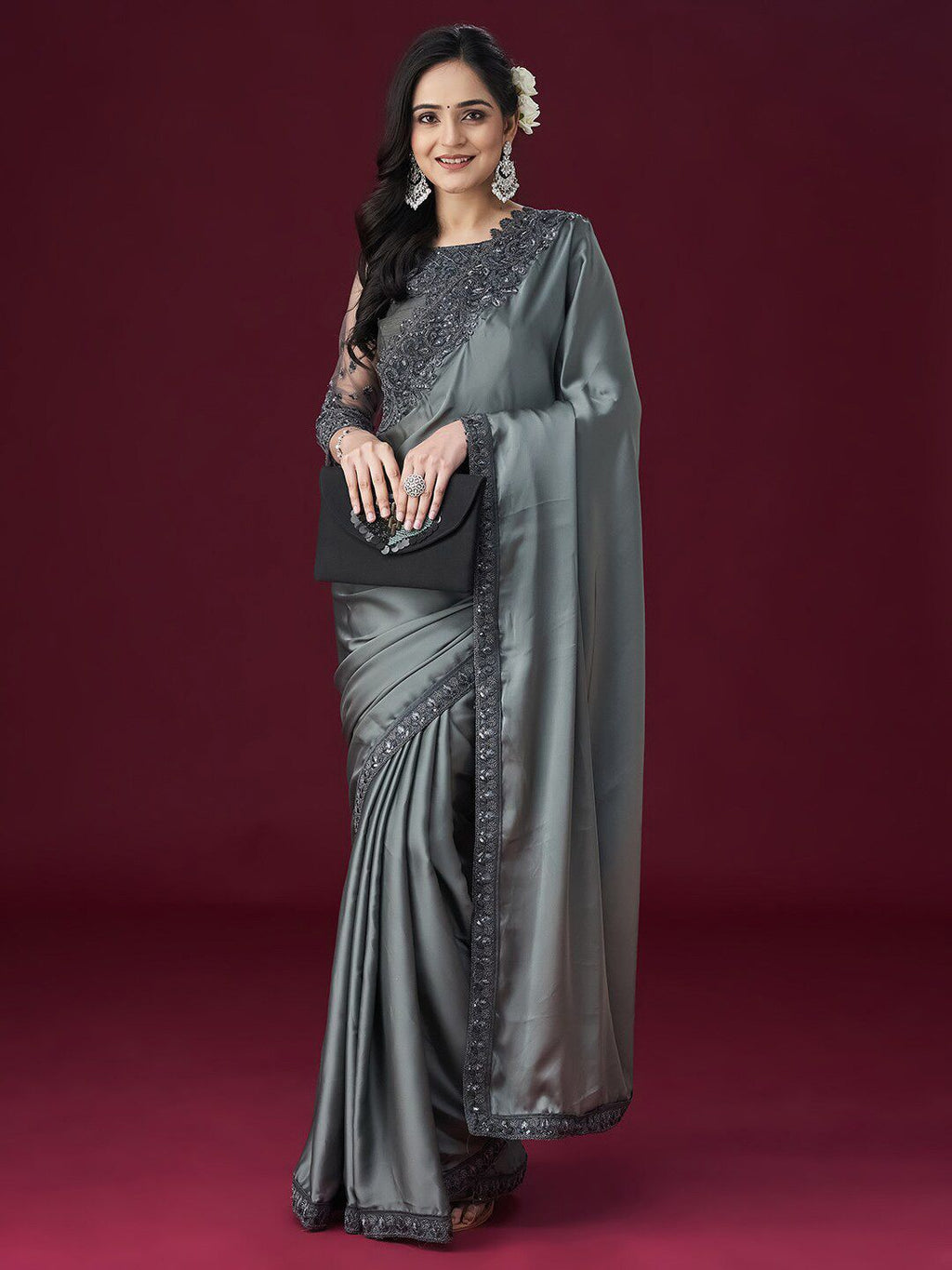 kasee Ethnic Embroidered Sarees