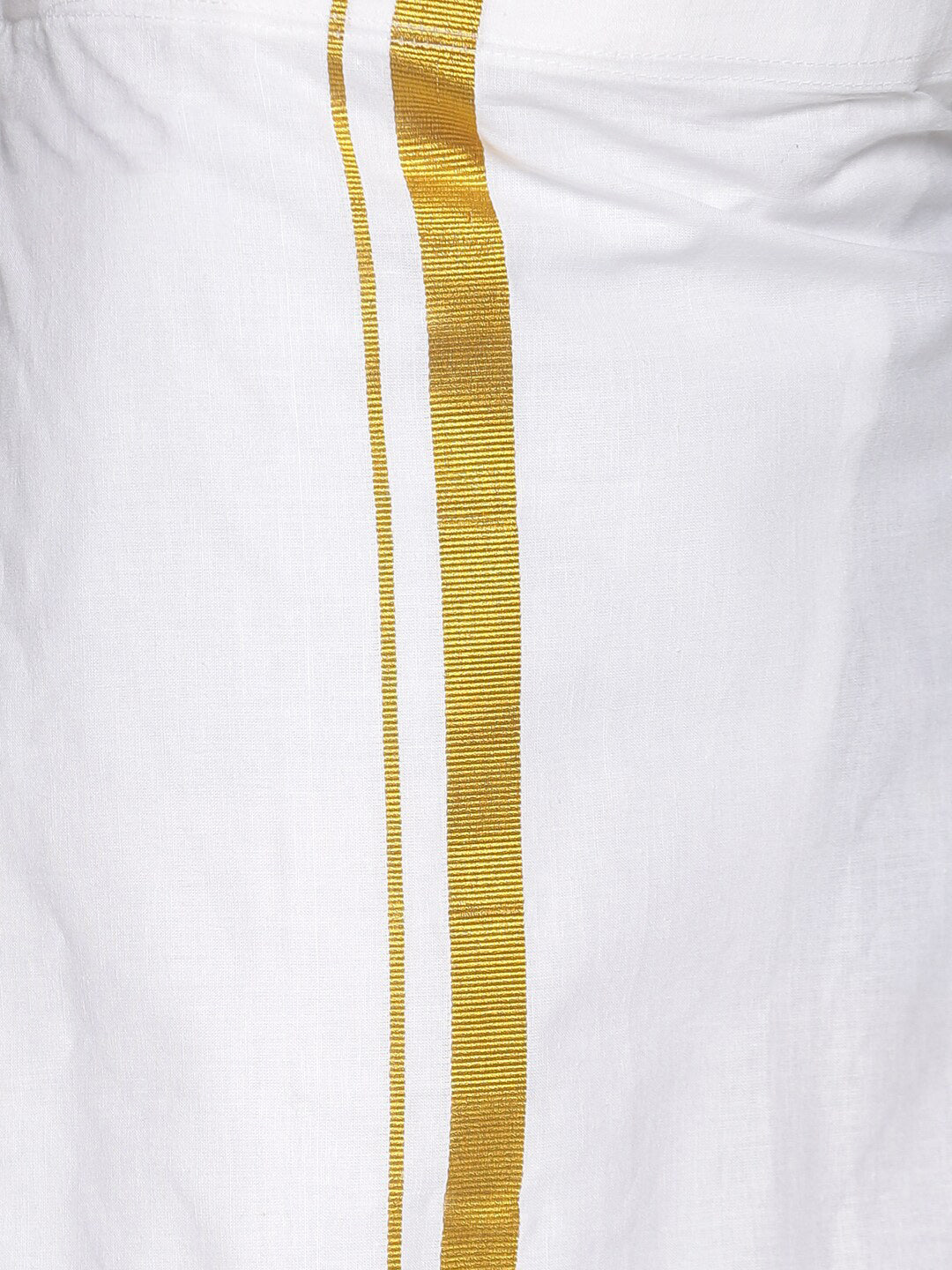 Sethukrishna Boys Maroon & White Pure Cotton Solid Shirt and Dhoti Set