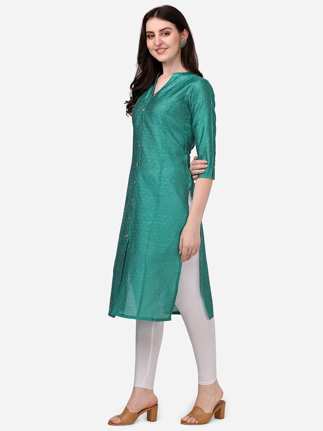 HERE&NOW Ethnic Motifs Printed Kurta