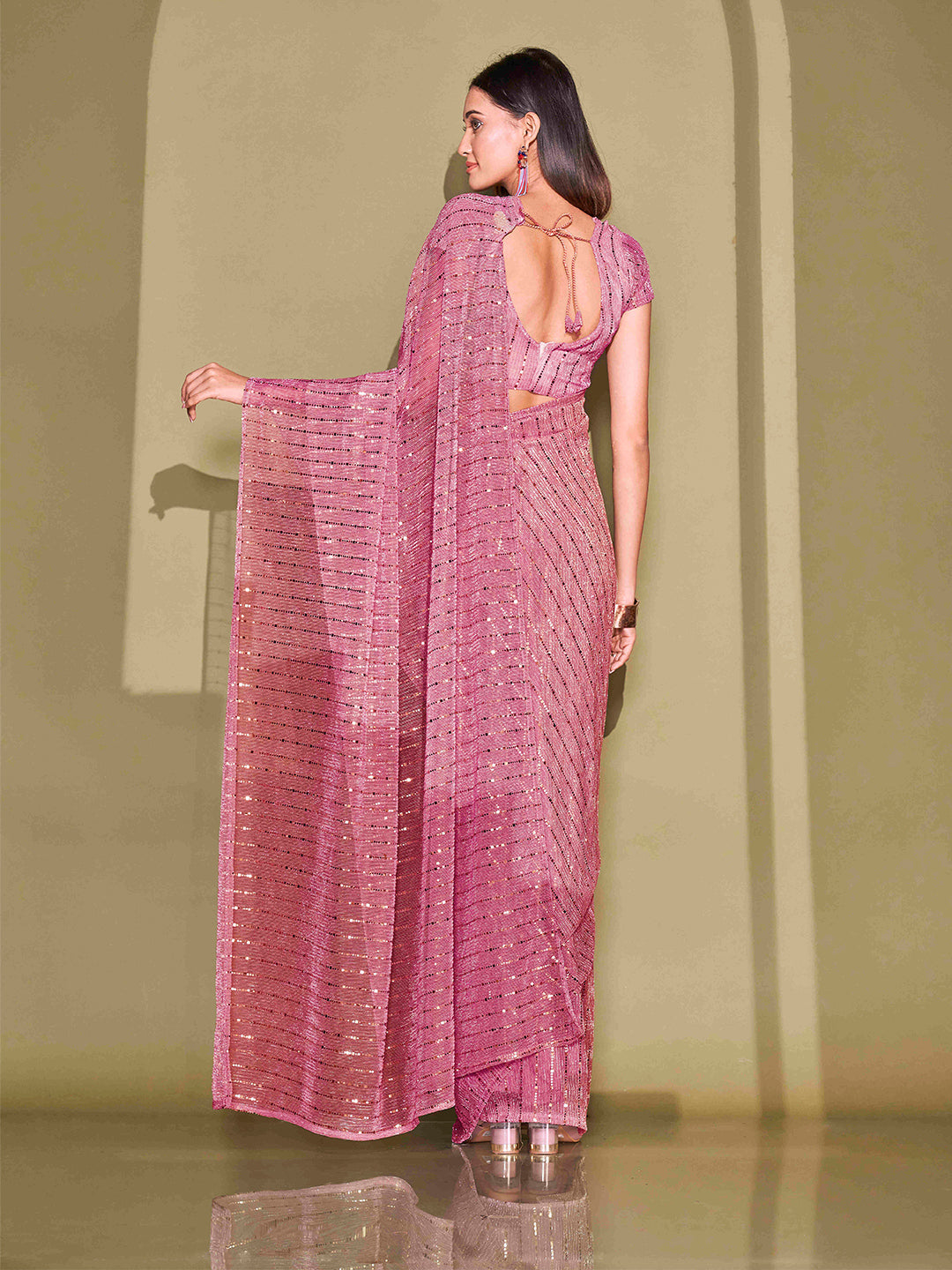 Tikhi Imli Embellished Sequinned Saree