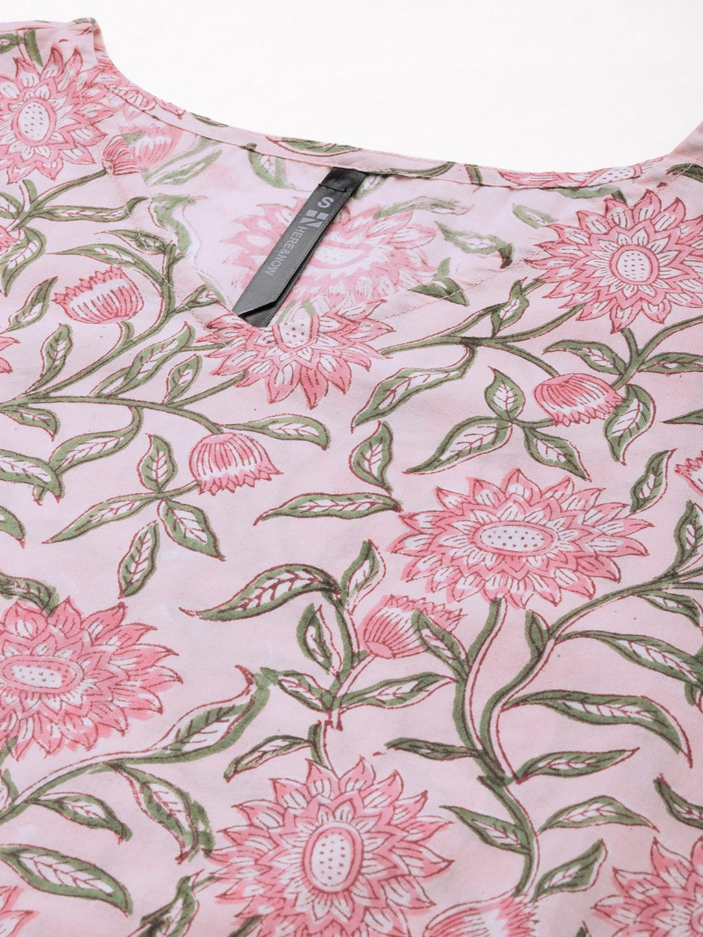 HERE&NOW Floral Printed Floral Kurta