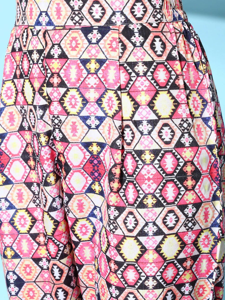 Ahalyaa Women's Traditional Wear Co-ods - Black