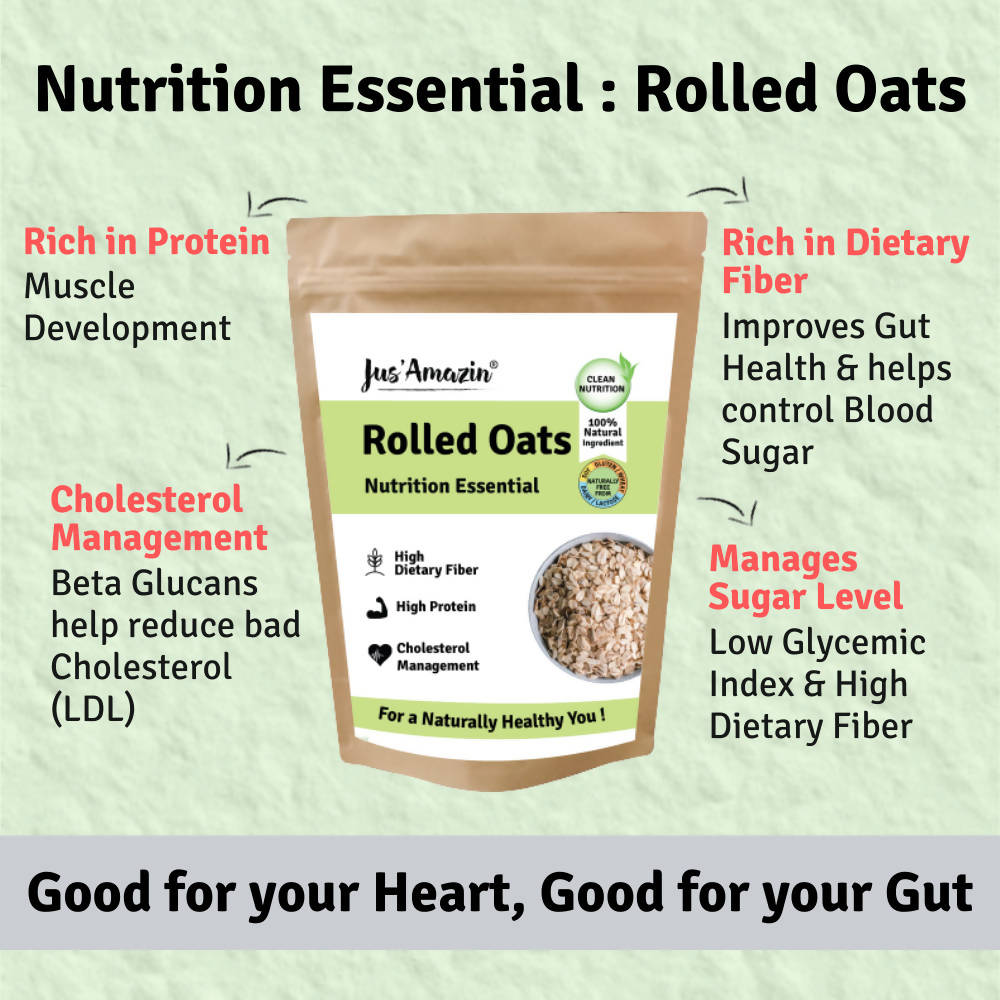 Jus Amazin Rolled Oats