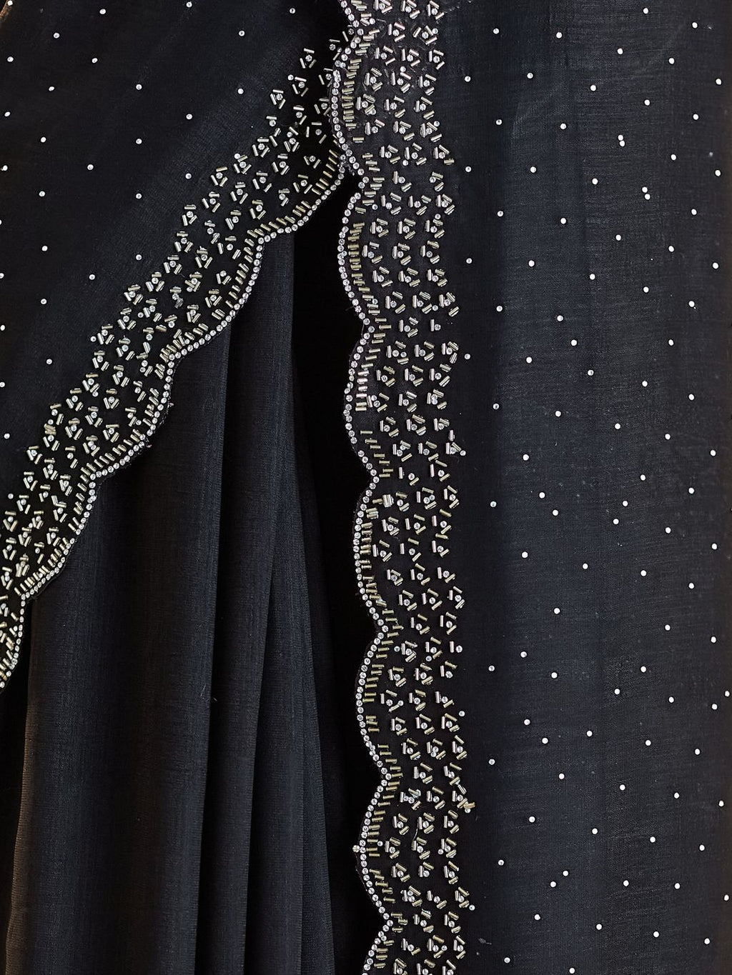 kasee Beads and Stones Silk Blend Saree