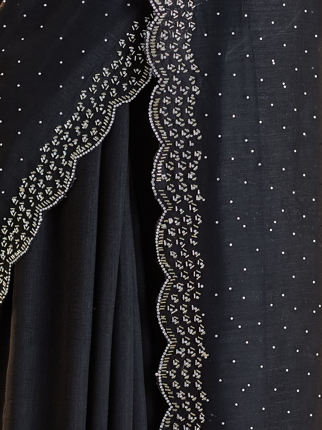 kasee Beads and Stones Silk Blend Saree