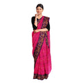 Exclusive Collection 100% Pure Cotton Pink Tant Saree With Hand Weaving Work