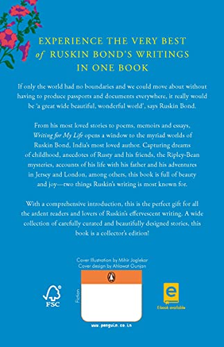Writing for My Life The Very Best of Ruskin Bond