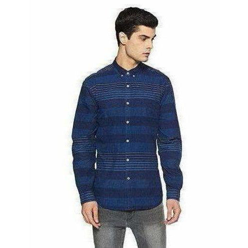 Lee Men's Checkered Slim Fit Casual Shirt