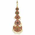 Gold-Polished 5 Step Mang Tika