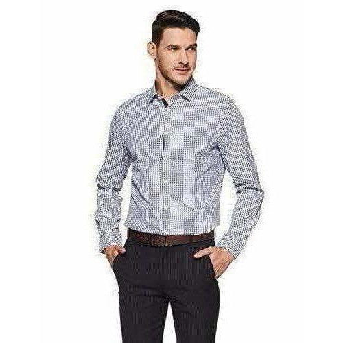 Men's Plain Regular Fit Formal Shirt